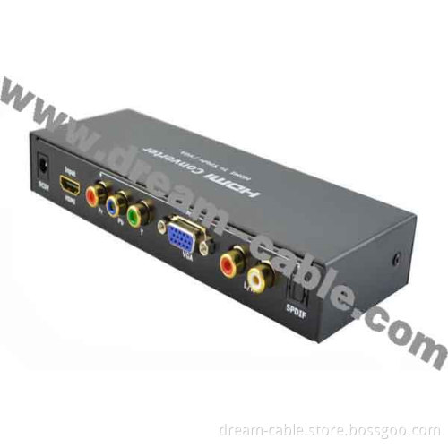 HDMI to VGA Converter with Audio Support 1080P Output